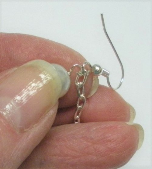 Judy Larson's Two Ways to Make Simple Loops - , Findings & Components, Toggles & Clasps, Earwire & Headpin, Loops, Wire Loop, Wrapped Wire Loop, Add the desired element